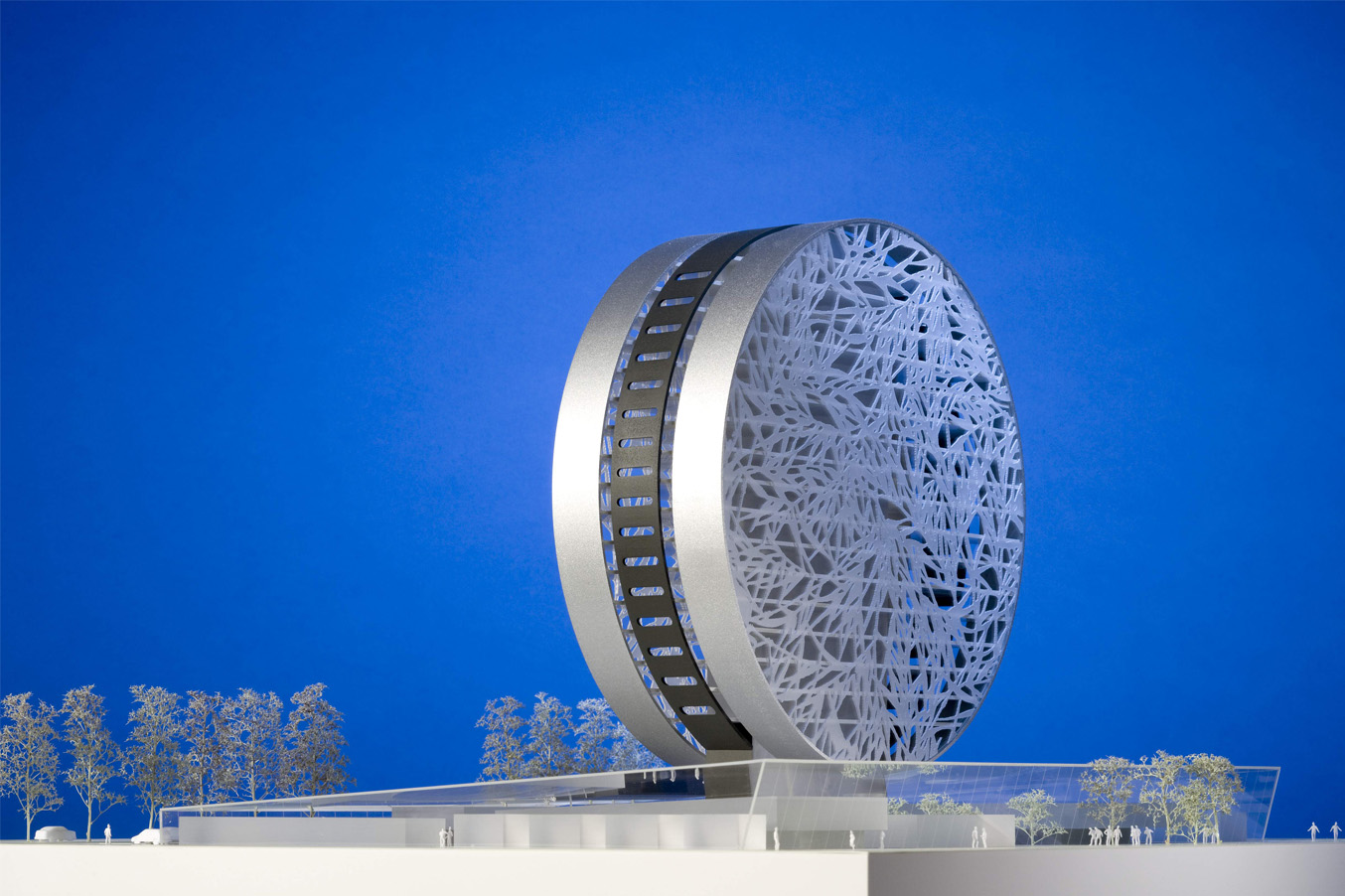 Präsentationsmodell-Architekturmodellbau-Thomas-Gürtler Nationalbank Baku